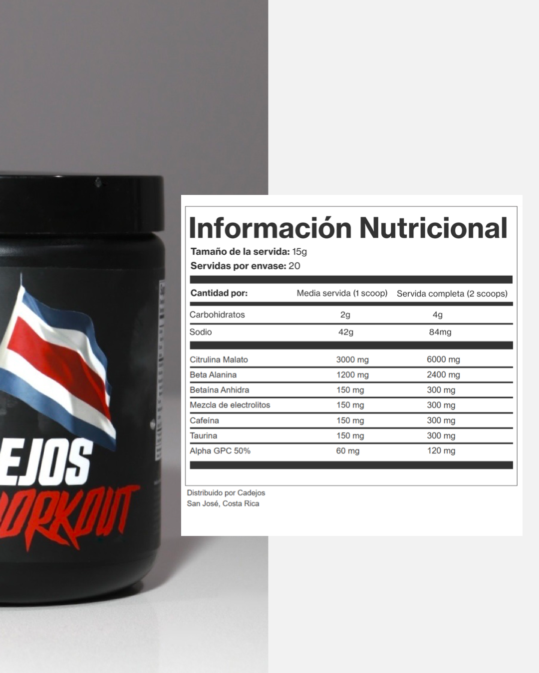 Cadejos Preworkout